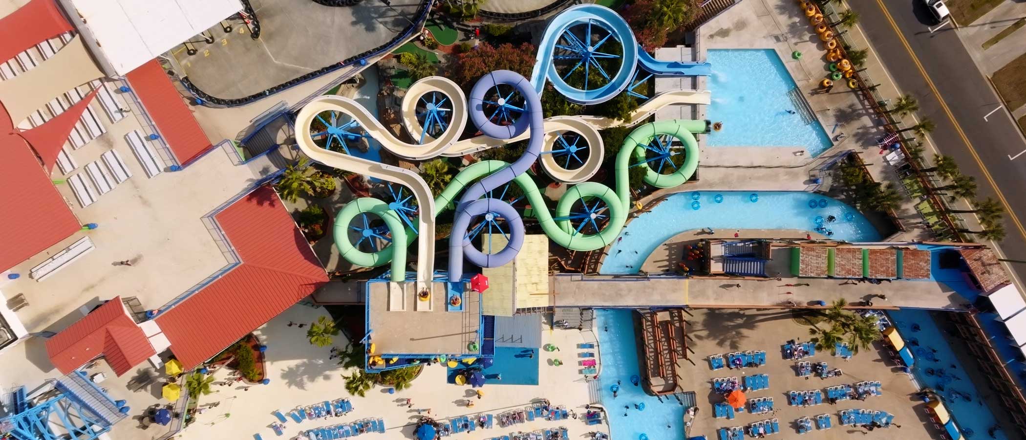 Daytona Lagoon Overhead