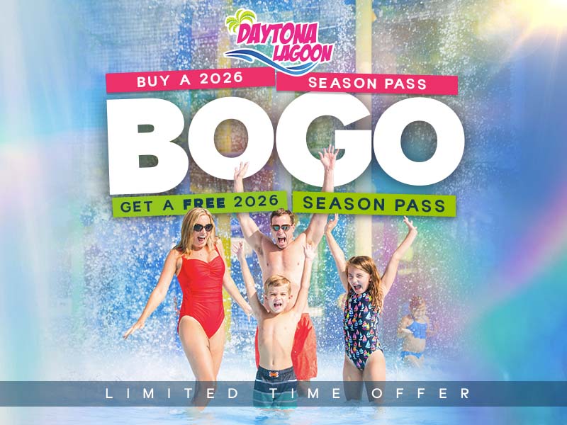 Buy one get one free - Season Passes!