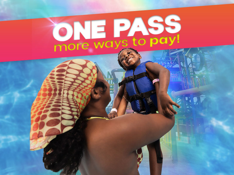 One pass, more ways to pay!
